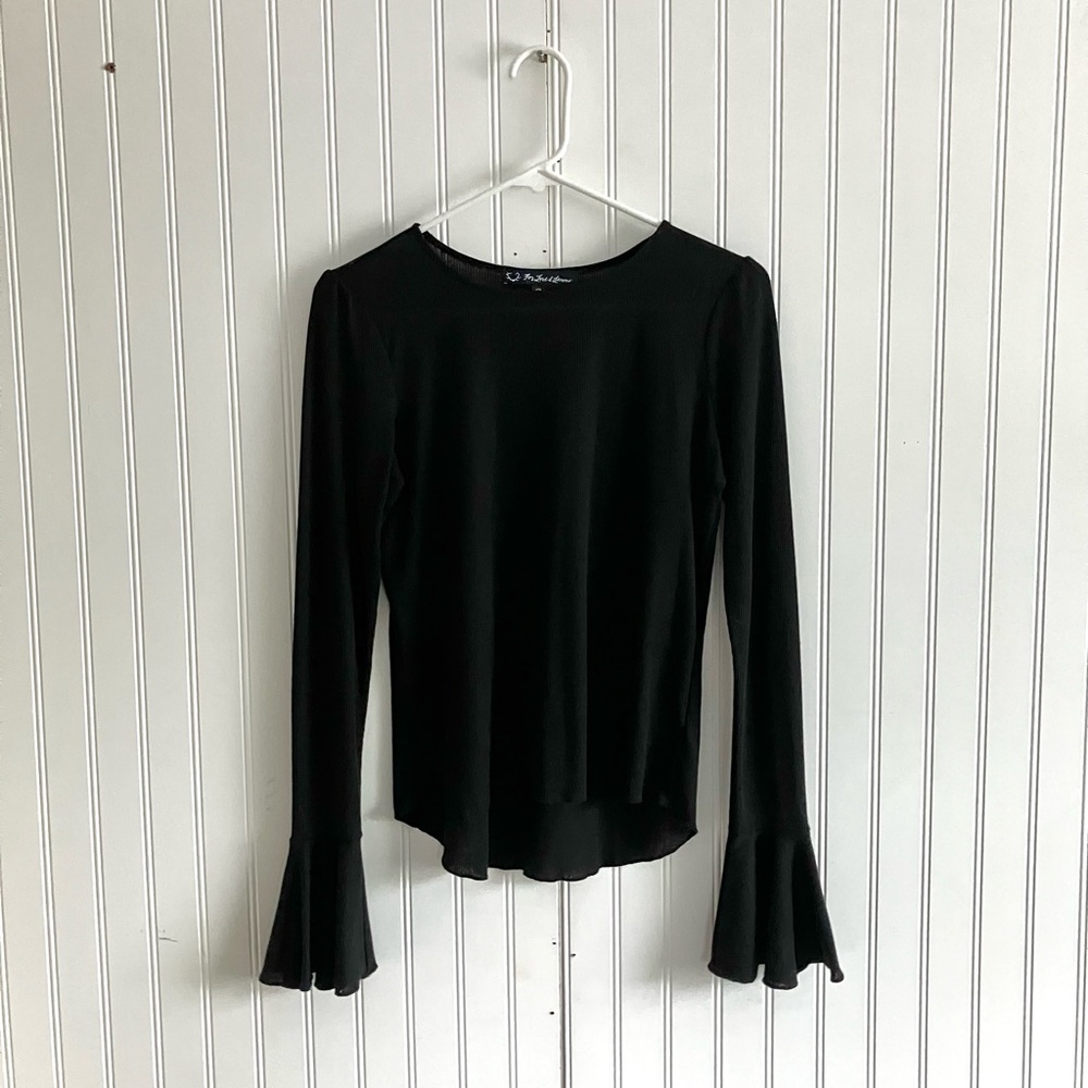 FOR LOVE & LEMONS Bell Sleeve Top